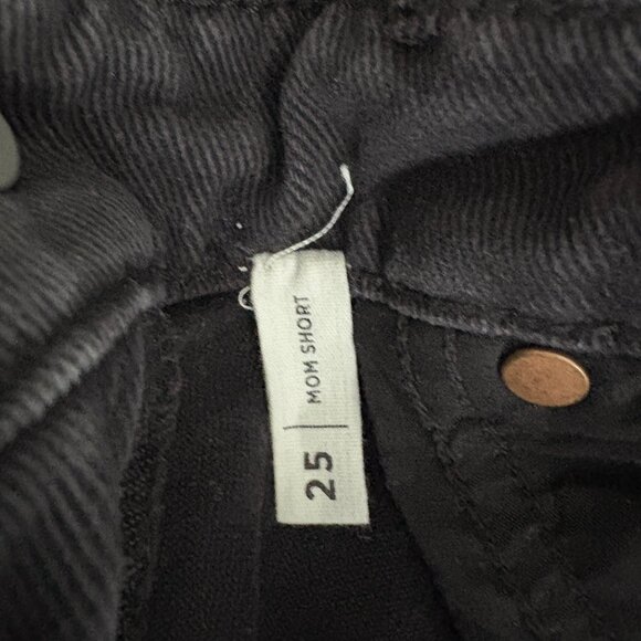 3 Jean Shorts Black Mudd Pacsun American Eagle Bundle Tomgirl Mom Short - Picture 8 of 14